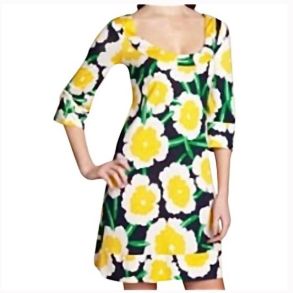 Diane Von Furstenberg Dresses & Skirts - DIANE VON FURSTENBERG Stella Silk Floral Dress